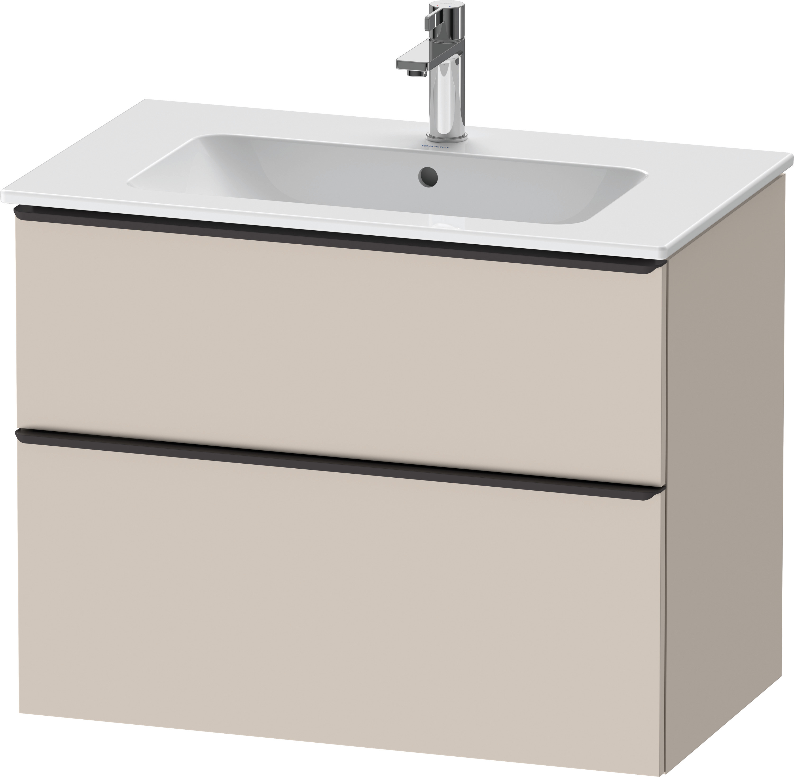Duravit D-Neo WTU,233683,AZ,1,SBK:1,Gr:D.Schw 810x462x625mm,Wandh,Taupe Matt,Dekor