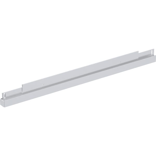 Geberit Lichtleiste un. f. Option Plus, eckig Lichtspiegel B:40cm, alu.