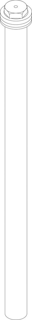 BOSCH Ersatzteil TTNR: 87199282280 Anode isoliert 1" 505 lg everp