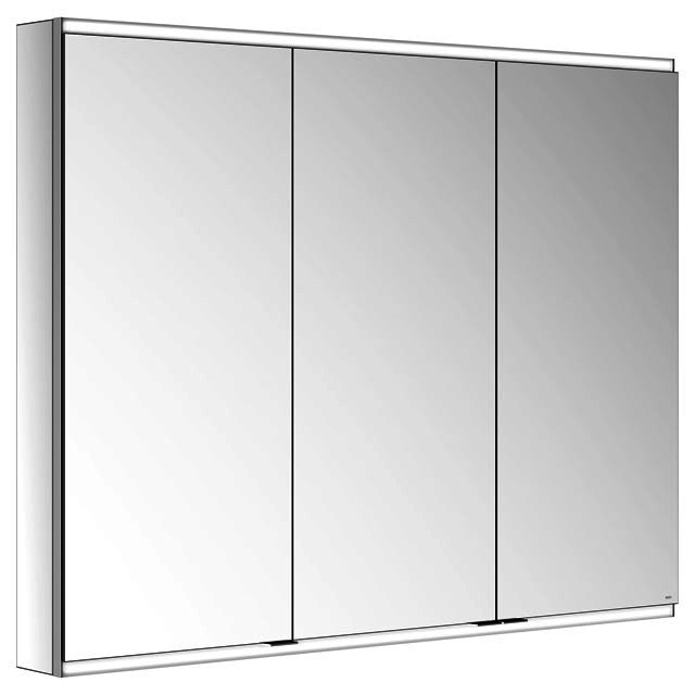 KEUCO Royal Modular 2.0 SPS, bel. 80031, Vorb,2Steckd,sb-elox,1200x900x120mm