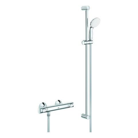 GROHE THM-Brausebatterie Grohtherm 500 34797 mit Brausegarnitur 900mm chrom GROHE THM-Brausebatterie Grohtherm 500 34797 mit Brausegarnitur 900mm chrom