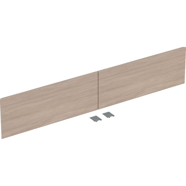 Geberit Set Schubl.-Frt für ONE US, 2 Schubl. für WT B:135cm, Eiche natur