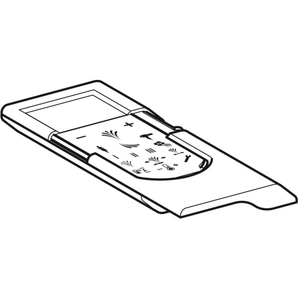 Geberit Fernbedienung f. Geberit AquaClean 8000plus für AP-SPK Geberit Fernbedienung f. Geberit AquaClean 8000plus für AP-SPK