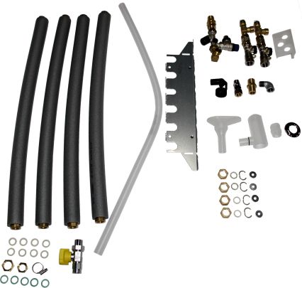 Wolf Anschluss-Set Verrohrung AP vormontiert, für CGS-2 Wolf Anschluss-Set Verrohrung AP vormontiert, für CGS-2
