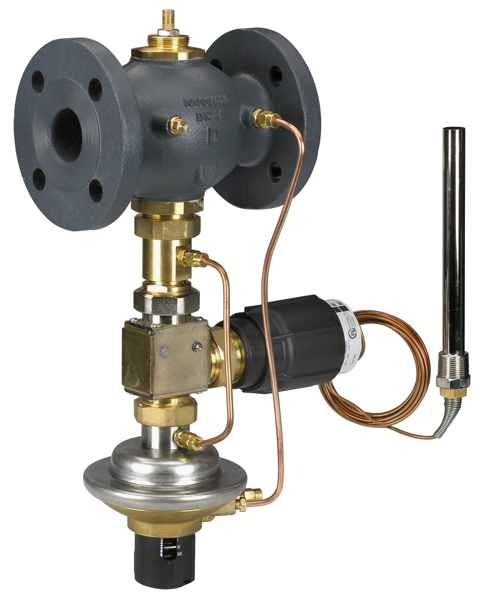 Danfoss Diff.Druck.+ V,stromreg.AVPQT Kvs 206, 0,2/0,2 - 1,0 bar, Flansch