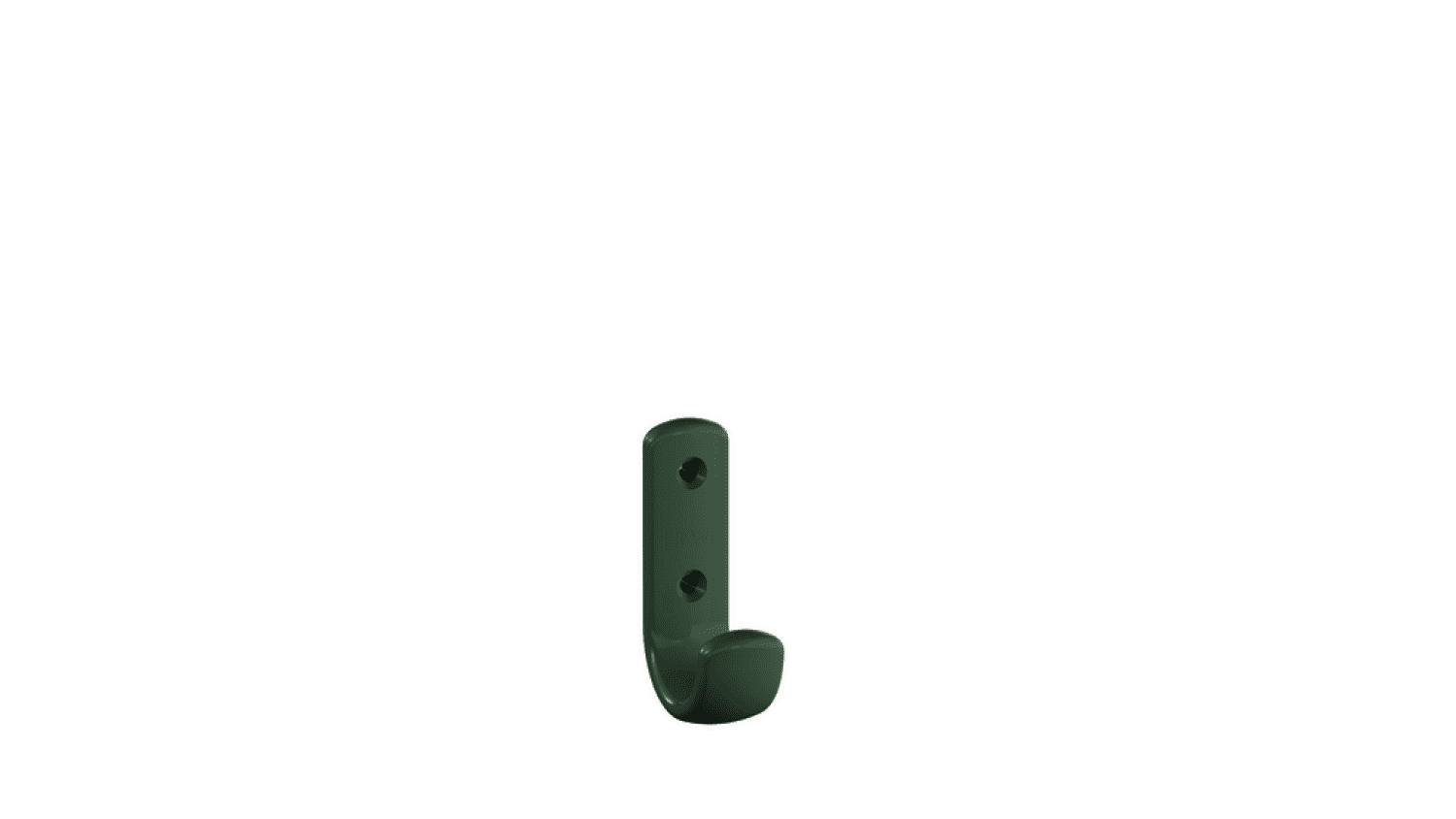 HEWI Garderobenhaken Ser 477, H:75mm felsgrau