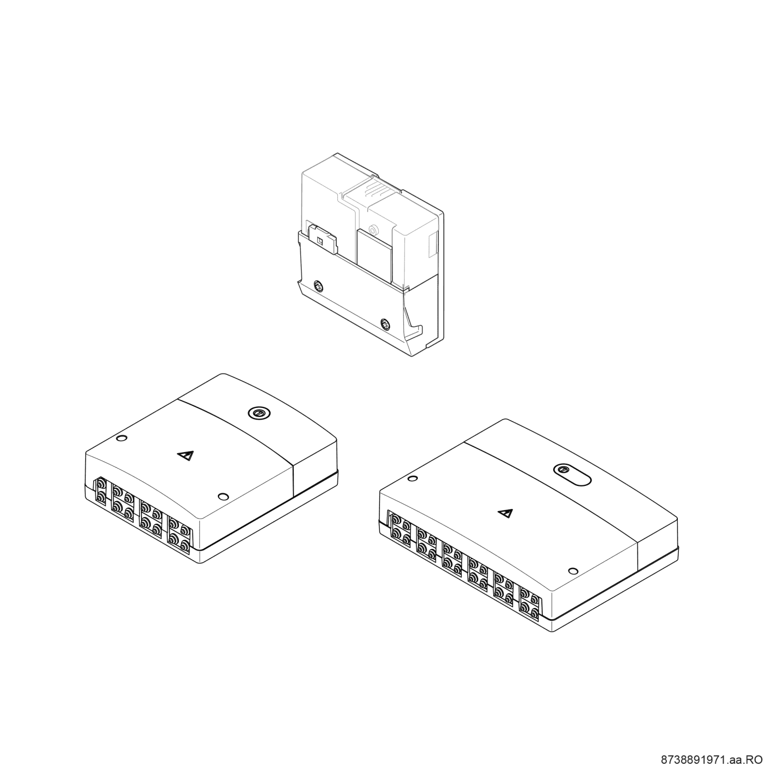 BOSCH Mischermodul MM 200 246x184x61, für 2 Heizkreise