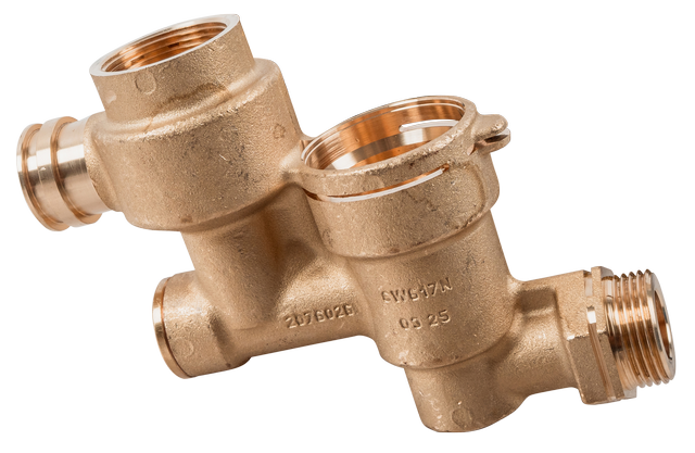 Wolf Ventilblock Heizungsrücklauf mit Sieb AG 3/4", für CAT-2 Convert