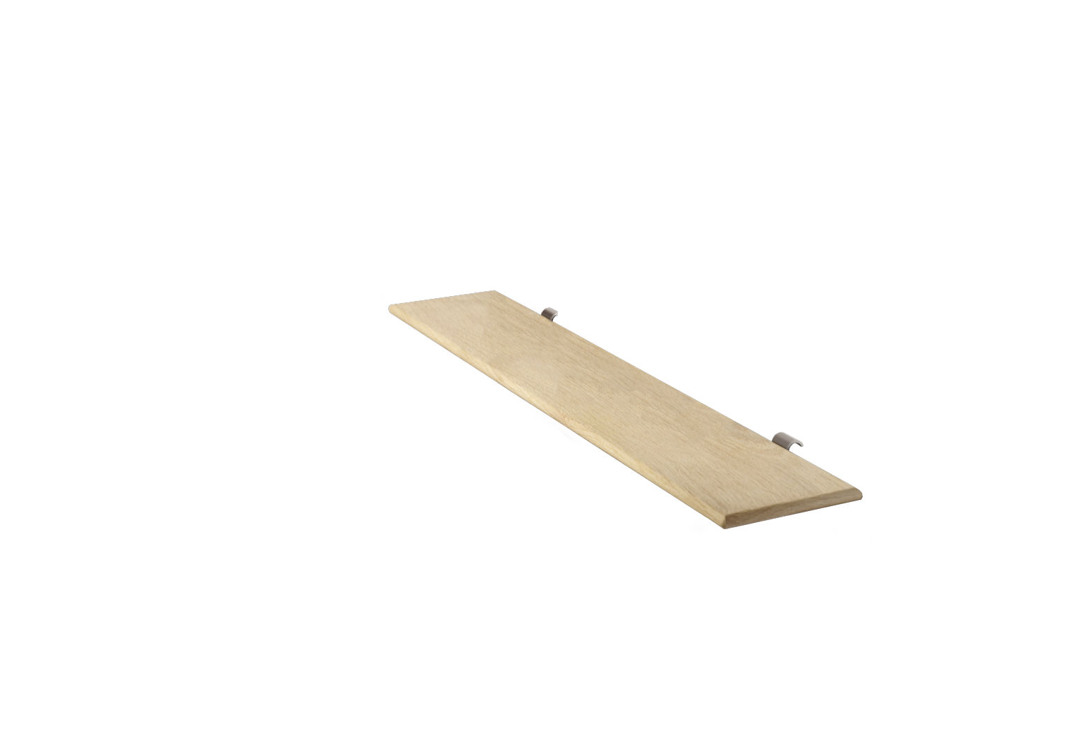 Kermi Credo Half flat Handtuchablage Länge 600 mm, Eiche hell und geölt
