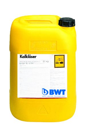 BWT Schnellentkalk. Kalklöser VA 20 kg Lösung von Kalkstein für Edelstahl BWT Schnellentkalk. Kalklöser VA 20 kg Lösung von Kalkstein für Edelstahl