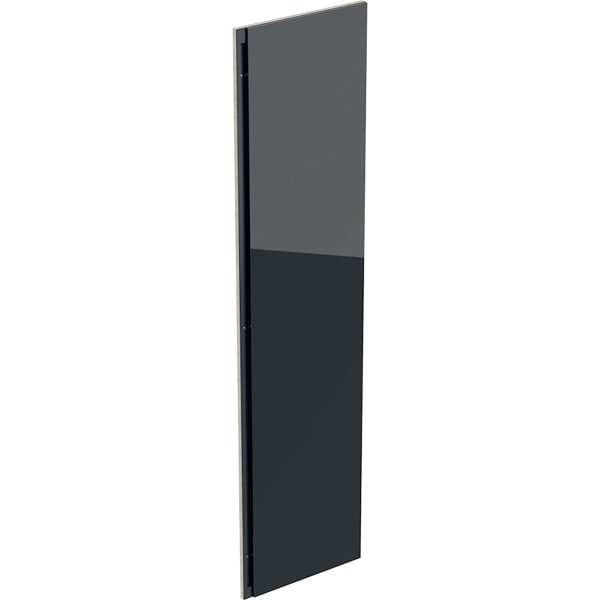 Geberit Schubladenfront, unten, schwarz Acanto Apothekerschrank