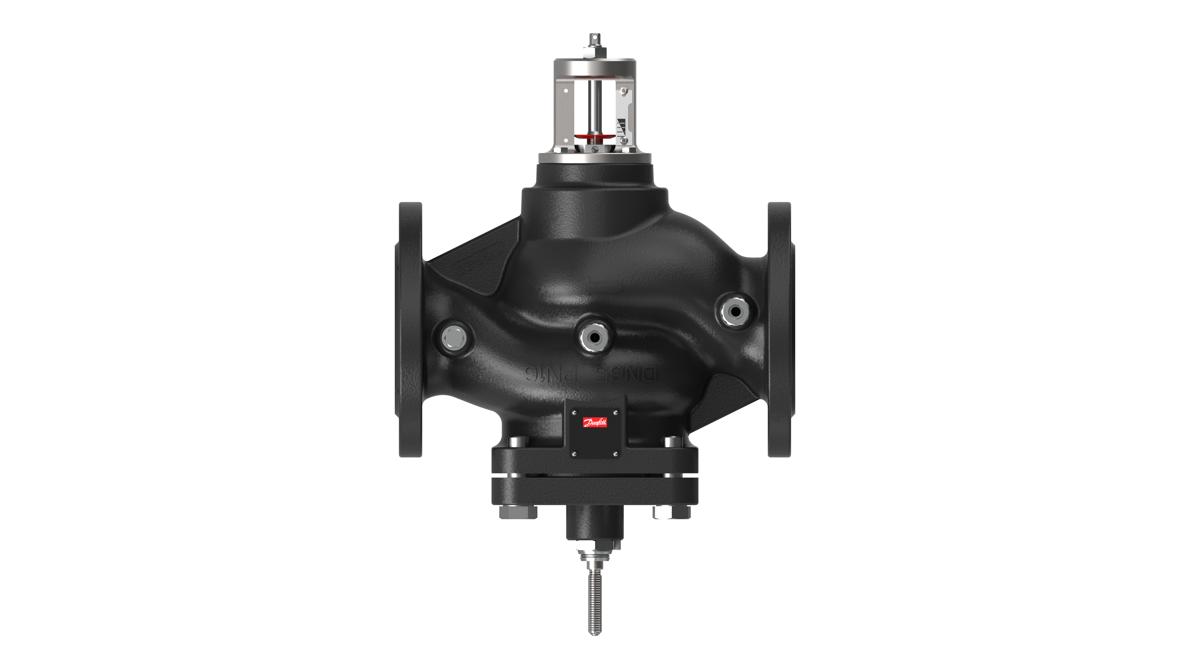 Danfoss Durchgangsventil VFQ22 DN125 Kvs250, PN25, GGG-40,3, FL