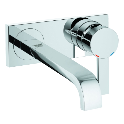 GROHE 2-Loch-WT-Batterie Allure 19386 Fertigmontageset Ausladung 220mm chrom GROHE 2-Loch-WT-Batterie Allure 19386 Fertigmontageset Ausladung 220mm chrom