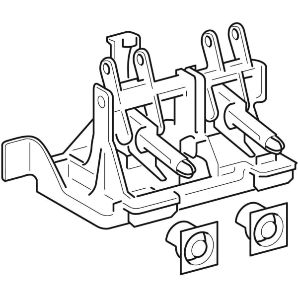 Geberit Universal Hebelmechanik (komplett) zu Universal Sanitärmodulen