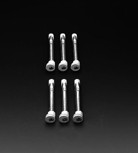 Zehnder Set 8 x BKE verzinkt/RAL 9016, 766832