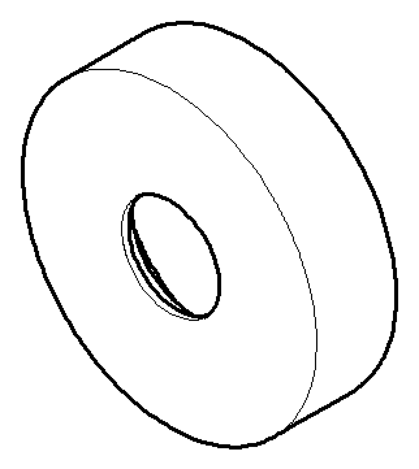 DO Rosette ERSATZTEILE 082797500 D 40,5 x 11 mm Chrom