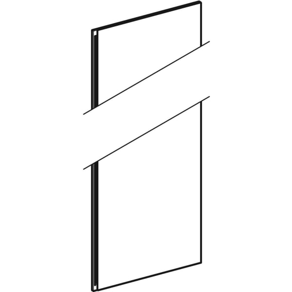 Geberit Tür für Hochschrank, flach Acanto, lava