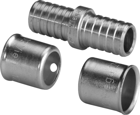 Viega Reparaturkupplung 2276.8 in 12mm für Inliner Siliziumbronze