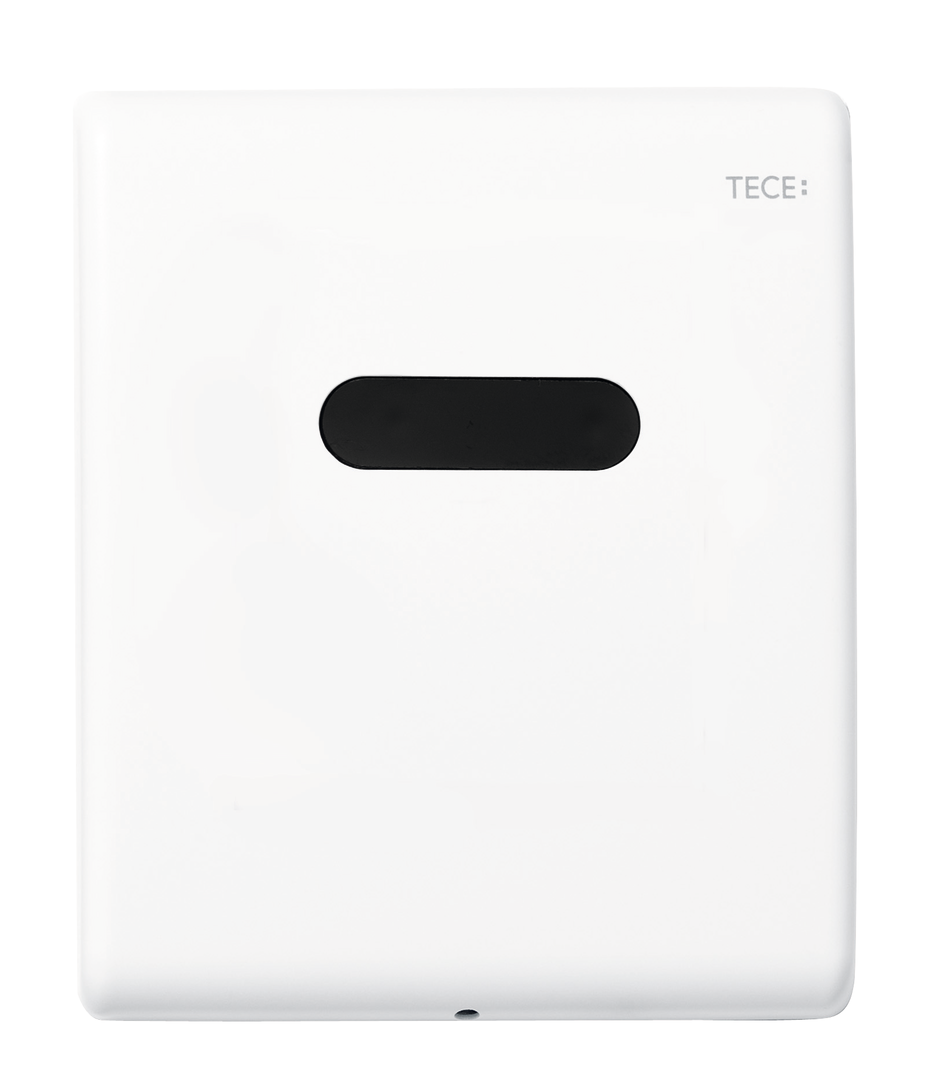 TECEplanus Elektronik Urinal 6 V-Batterie Weiß seidenmatt