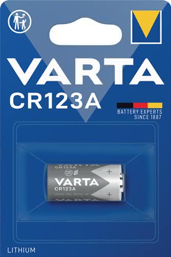 Batterie ULTRA Lithium 3 V CR123A 1430 mAh CR17345 6205 1 St./Bl.VARTA Batterie ULTRA Lithium 3 V CR123A 1430 mAh CR17345 6205 1 St./Bl.VARTA