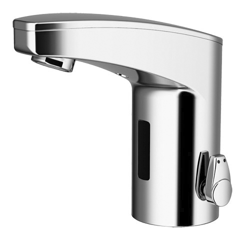 CONTI+ maxx elekt. IR Standarm. Batt. m.Misch. Chrom o.Ablg. Touch M10