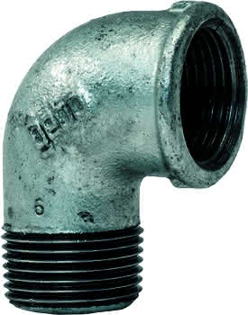 gebofittings Temperguss Gewindefittings 92 - Winkel 90 - 1/2", verz. gebofittings Temperguss Gewindefittings 92 - Winkel 90 - 1/2", verz.