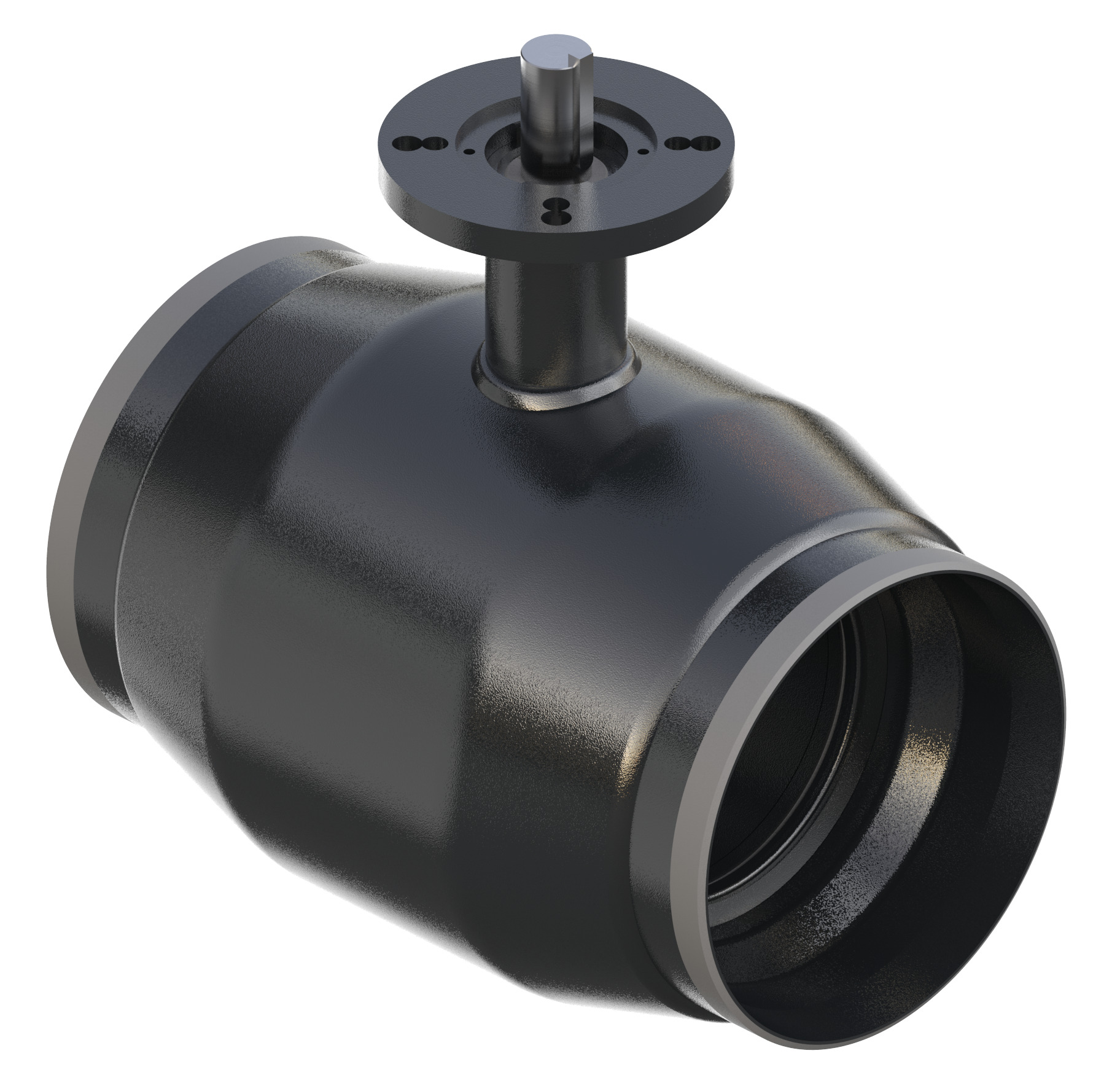 Danfoss Kugelhahn JIP125.12A ISO-Flansch o. Handr. DN200 Kvs2300m3/h PN25 AE/AE