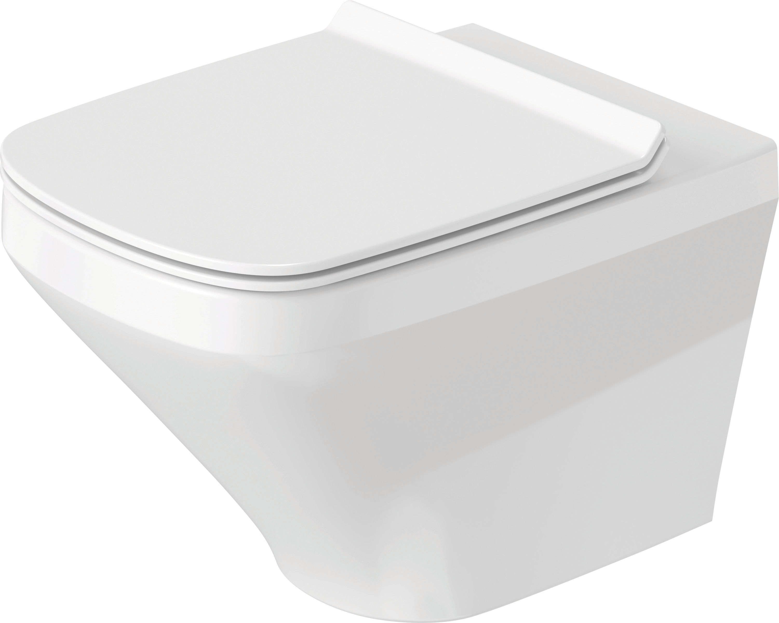 DU Wand-WC DuraStyle 540 mm Tiefspüler, rimless, Durafix, weiß