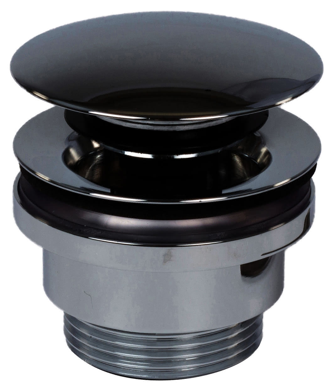 KEUCO Ablaufgrt. G 1 1/4 Arm.-Zub. 59902 Push-Open sw-chr.geb.
