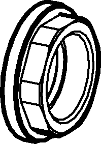 Hansa Schraube HANSADESIGNO 59913365 M42x1, SW34