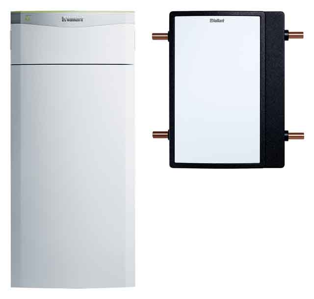 Vaillant Heizungswärmepumpe flexoTHERM exclusive VWF 117/4 mit fluoCOLLECT