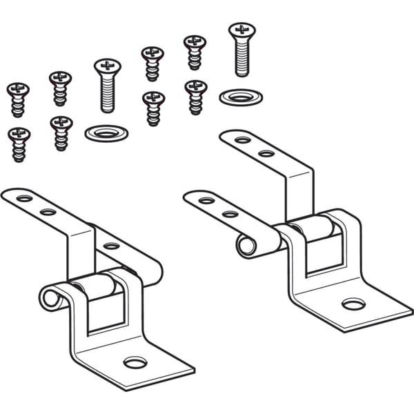 Geberit Set Scharniere für WC-Sitz F1