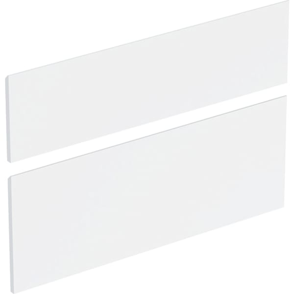 Geberit Set Schubladenfront für Unterschrank B:90cm, weiß glanz