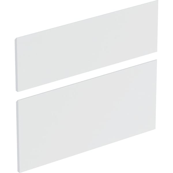 Geberit Set Schubladenfront für Unterschrank B:75cm, weiß matt