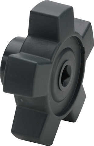 Viega Griff Easytop 223721 in 70mm Kunststoff schwarz Viega Griff Easytop 223721 in 70mm Kunststoff schwarz