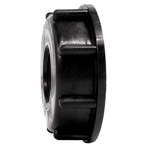 airfit Überwurfmutter 3/4" AG 59 mm x 6 mm, schwarz
