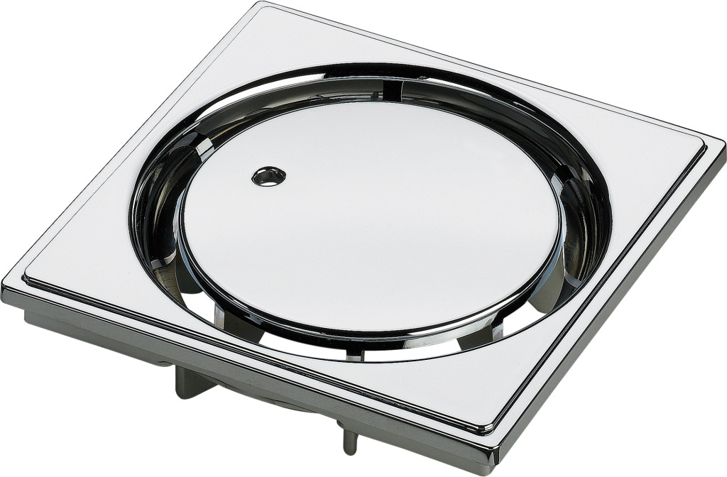 Viega Rost 4921.8 in 100x100mm Kunststoff verchromt