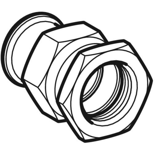 Geberit Mapress Therm Übergangsverschr. mit IG d22-Rp1