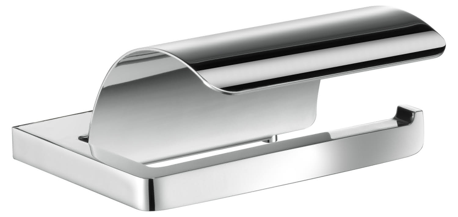 KEUCO Toilettenpapierhalter Col. Moll 12760 mit Deckel, verchromt