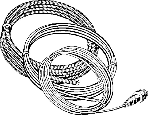 Viega Kabel Grundfix 4987.6 in 20m Kunststoff schwarz