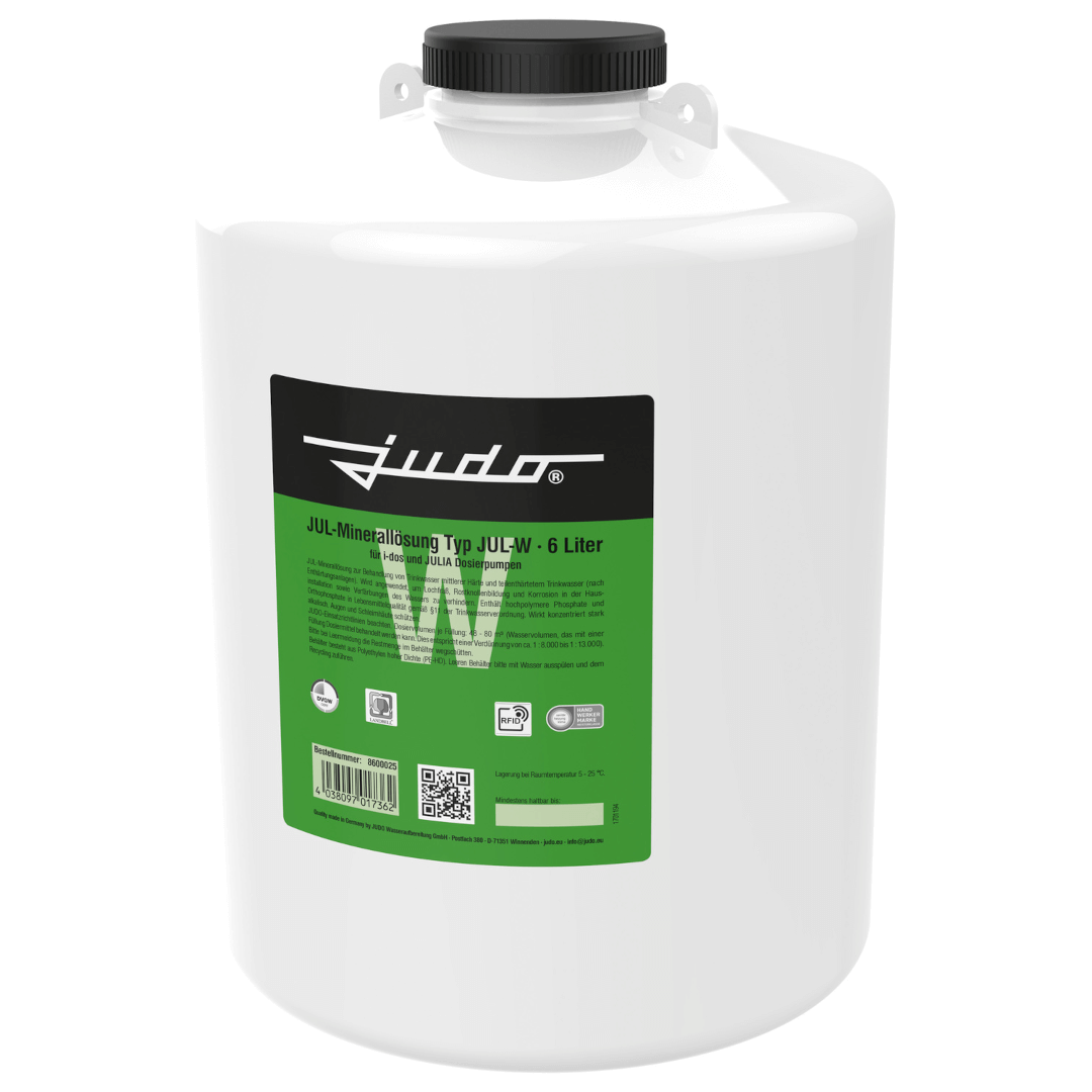 Judo Minerallösung JUL-W für Härtegrad 1+2 6 Liter