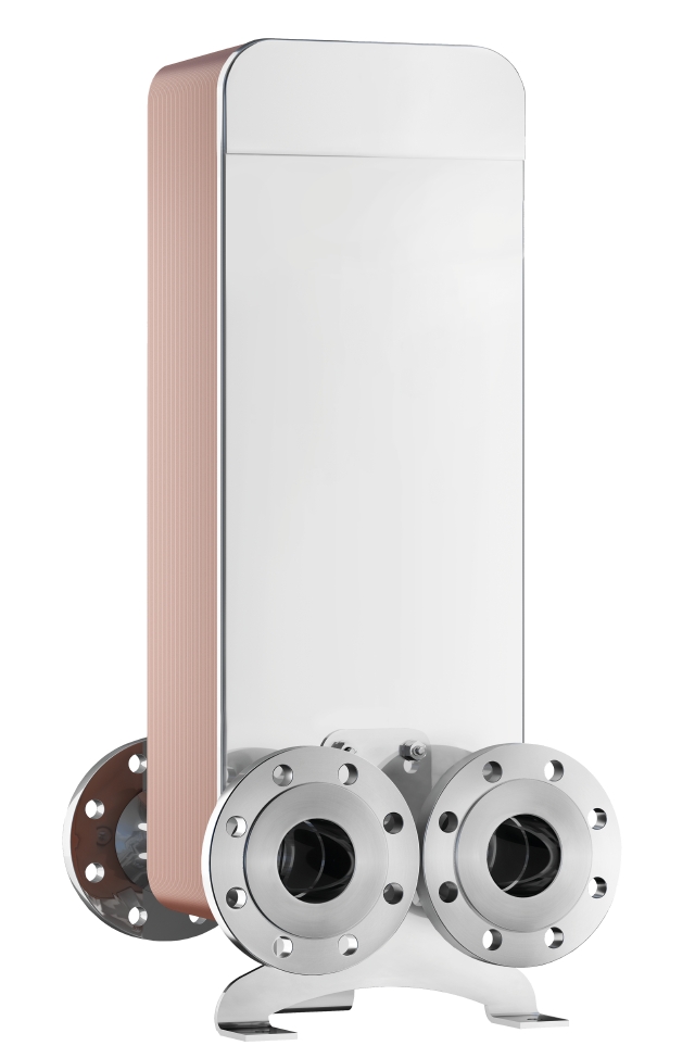 Reflex Plattenwärmetauscher Longtherm gelötet RMB-235-2-100, DN80/PN40 Reflex Plattenwärmetauscher Longtherm gelötet RMB-235-2-100, DN80/PN40