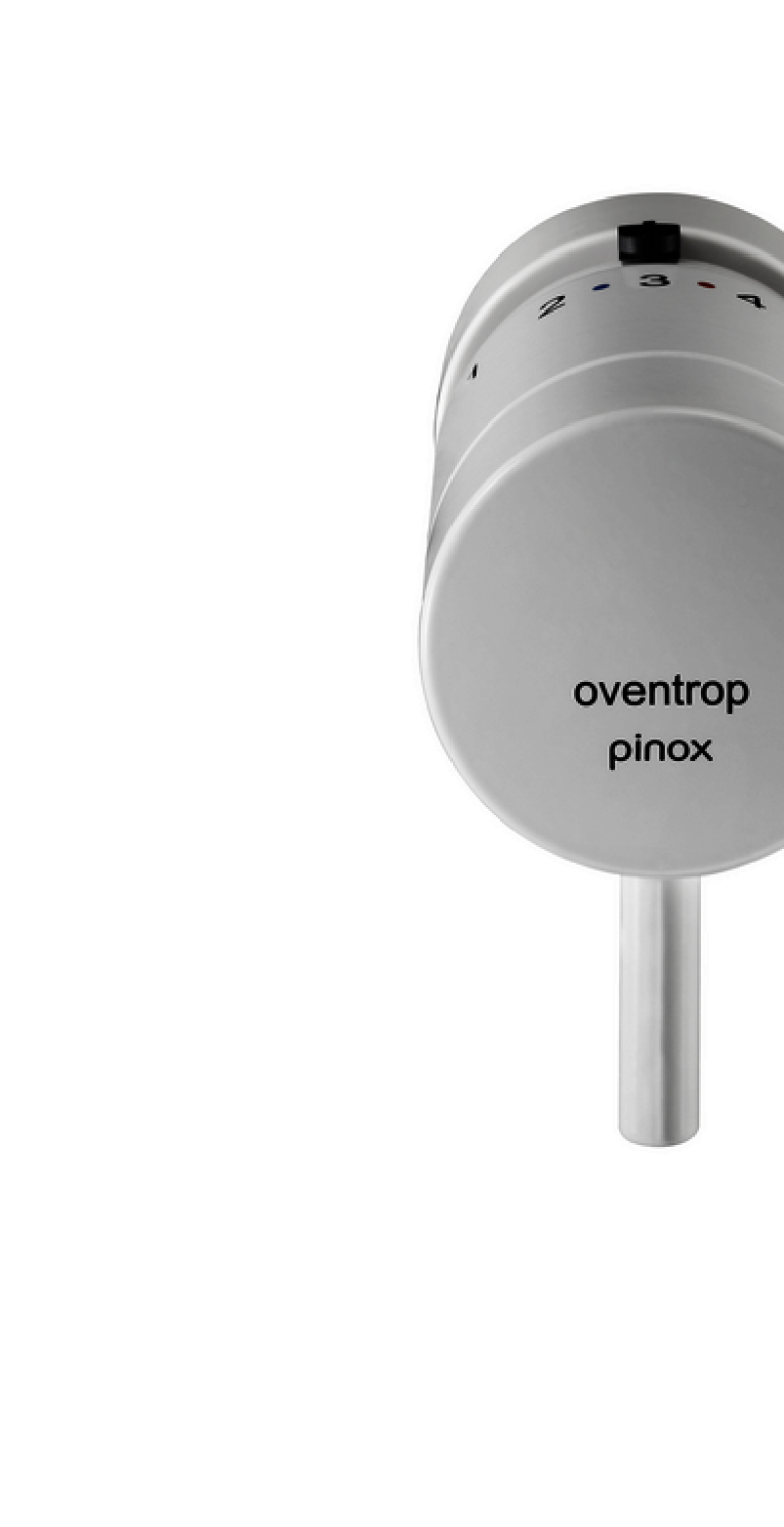 OVENTROP-Design Thermostat "pinox H" weiß