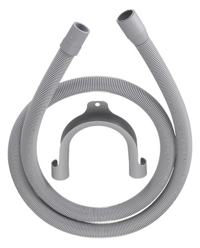 Kunststoff-Ablauf-Wellschlauch grau 3/4" d 19mm Länge 2500mm f.Wasch-/Spülmasch. Kunststoff-Ablauf-Wellschlauch grau 3/4" d 19mm Länge 2500mm f.Wasch-/Spülmasch.