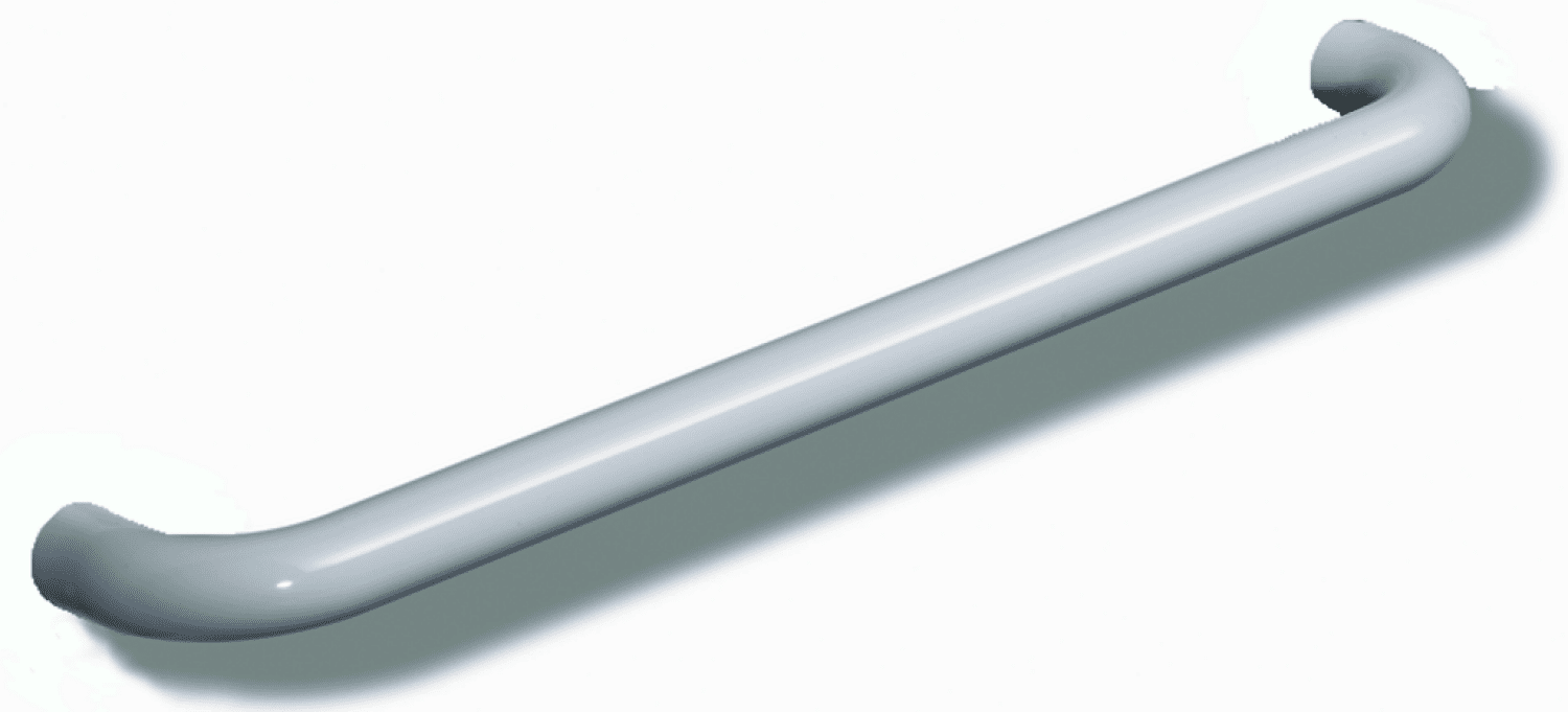 HEWI Badetuchhalter Ser 477, AM:570 o. Rosetten lichtgrau