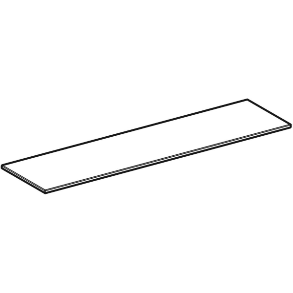 Geberit Glaseinlegeboden für iCon Hochschrank B: 45cm, verkürzte Ausladung