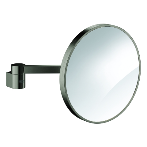 GROHE Kosmetikspiegel Selection 41077 hard graphite gebürstet