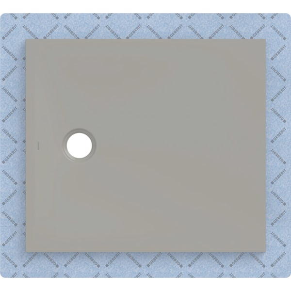 Geberit CleanFloor30 Duschfläche 90 x 80 cm integriert, mit Dichtvlies, grau matt