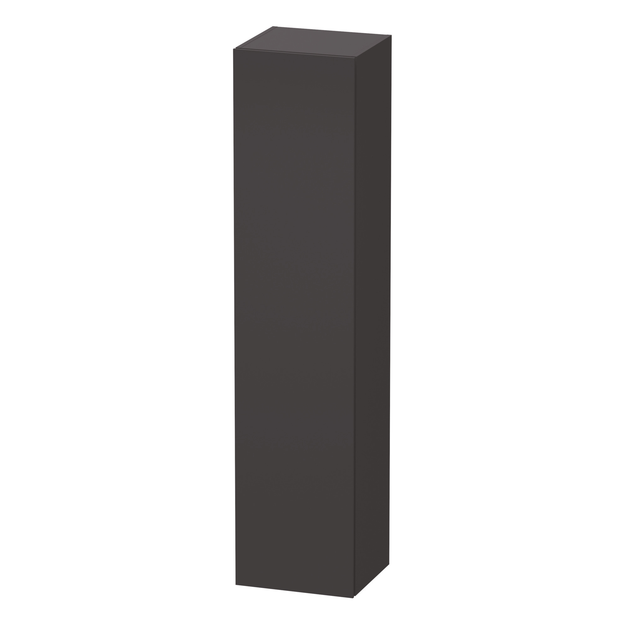 Duravit Hochschrank L-Cube 363x400x1760mm 1 Tür, TA re., graphit supermatt