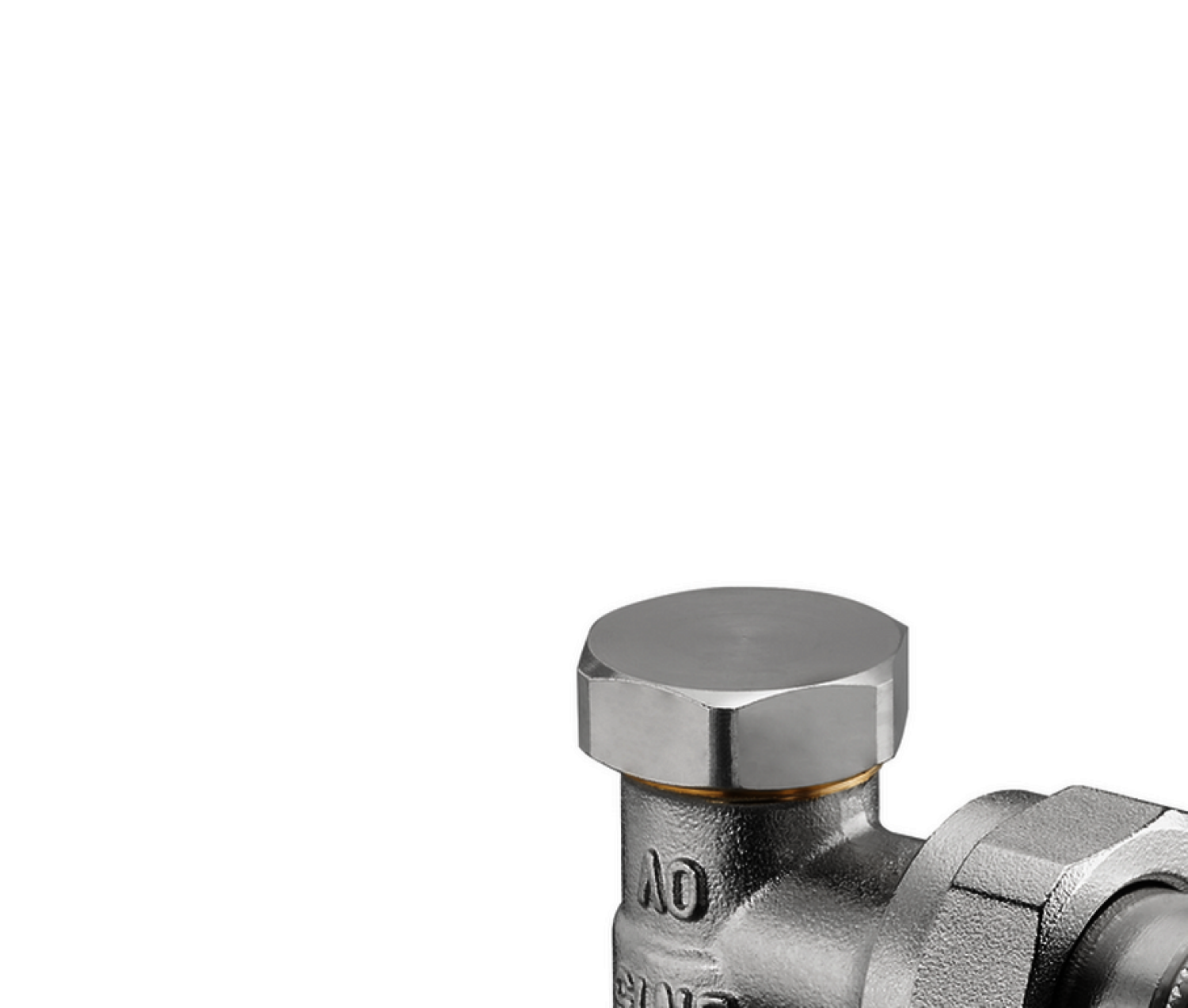 OVENTROP-HK-Verschraubung "Combi 2" DN10, 3/8", PN10, Eck, Ms, vernickelt